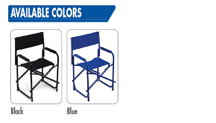 Directors chairs available colors